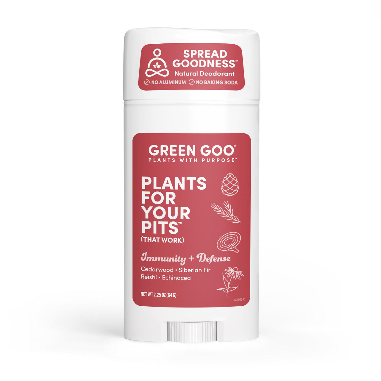 Immunity + Defense Herbal Deodorant