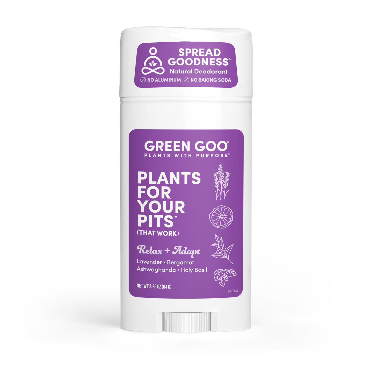 Relax + Adapt Herbal Deodorant