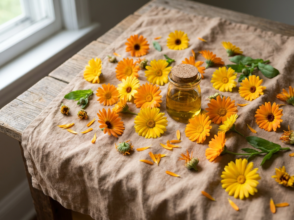 Calendula for Skin: Traditional Use, Plant Education, and What We Know