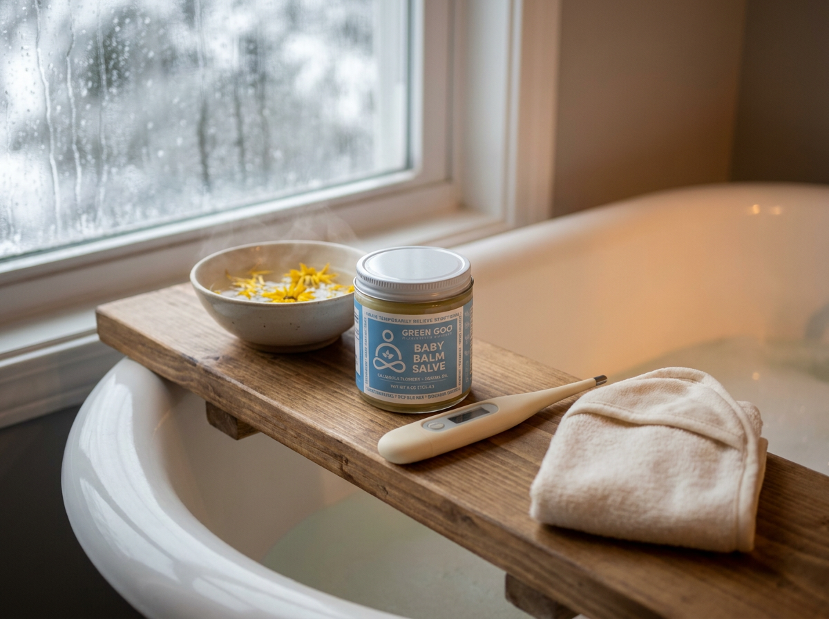 Cold Weather Baby Skin: Dry Cheeks, Hands, Diaper Area, and a Simple Routine