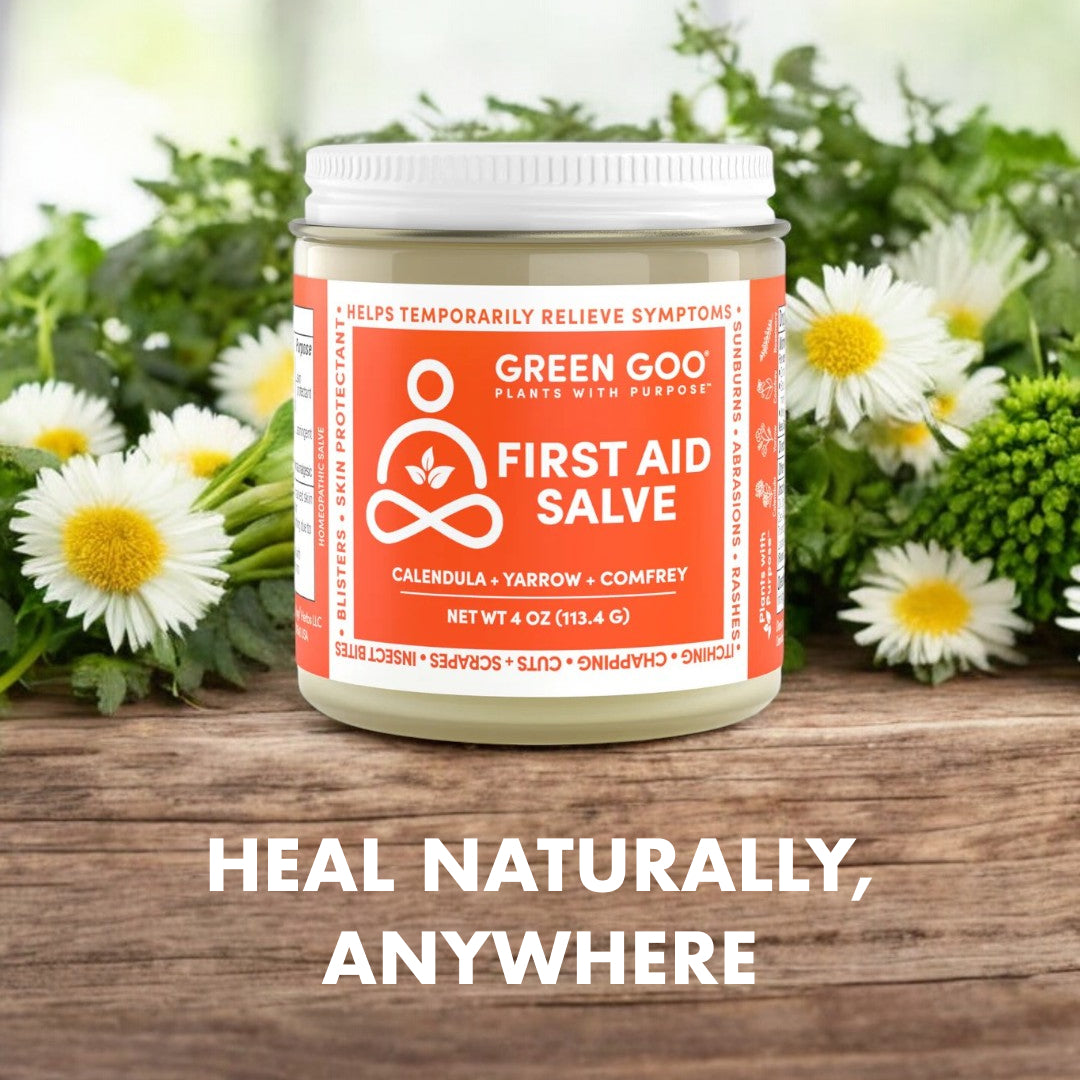 4 Ways to Use Green Goo's First Aid Salve