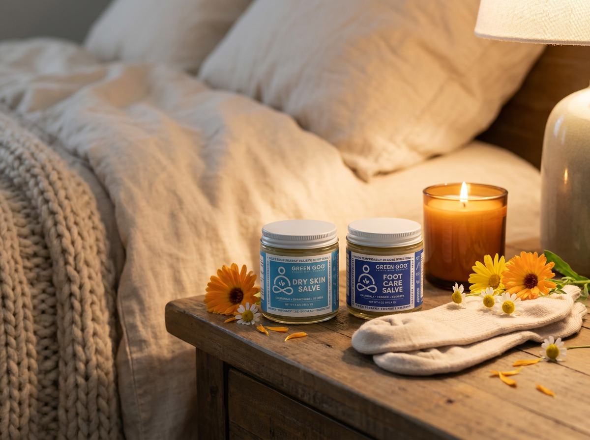 Overnight Moisture Routine for Dry Hands, Feet, Elbows, and Heels
