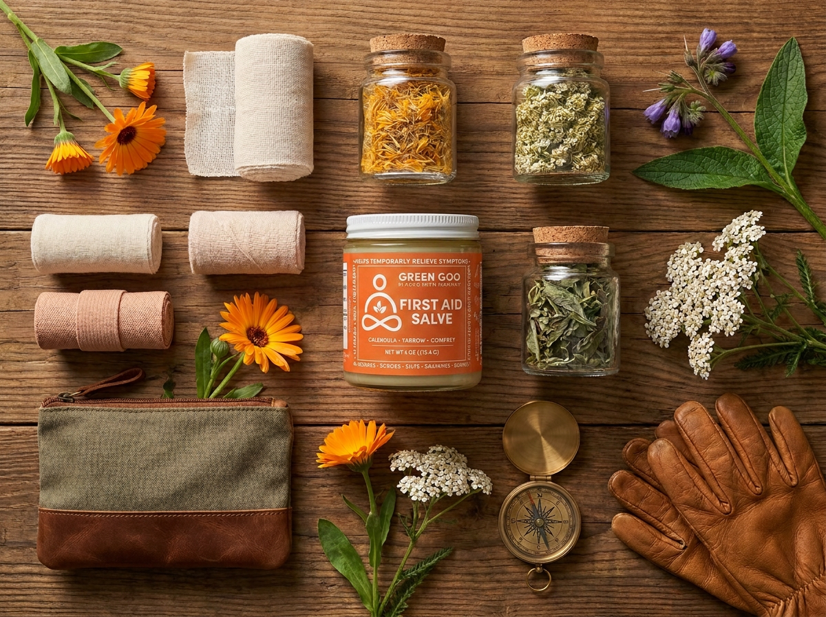 How to Build a Plant Based First Aid Kit for Everyday Life