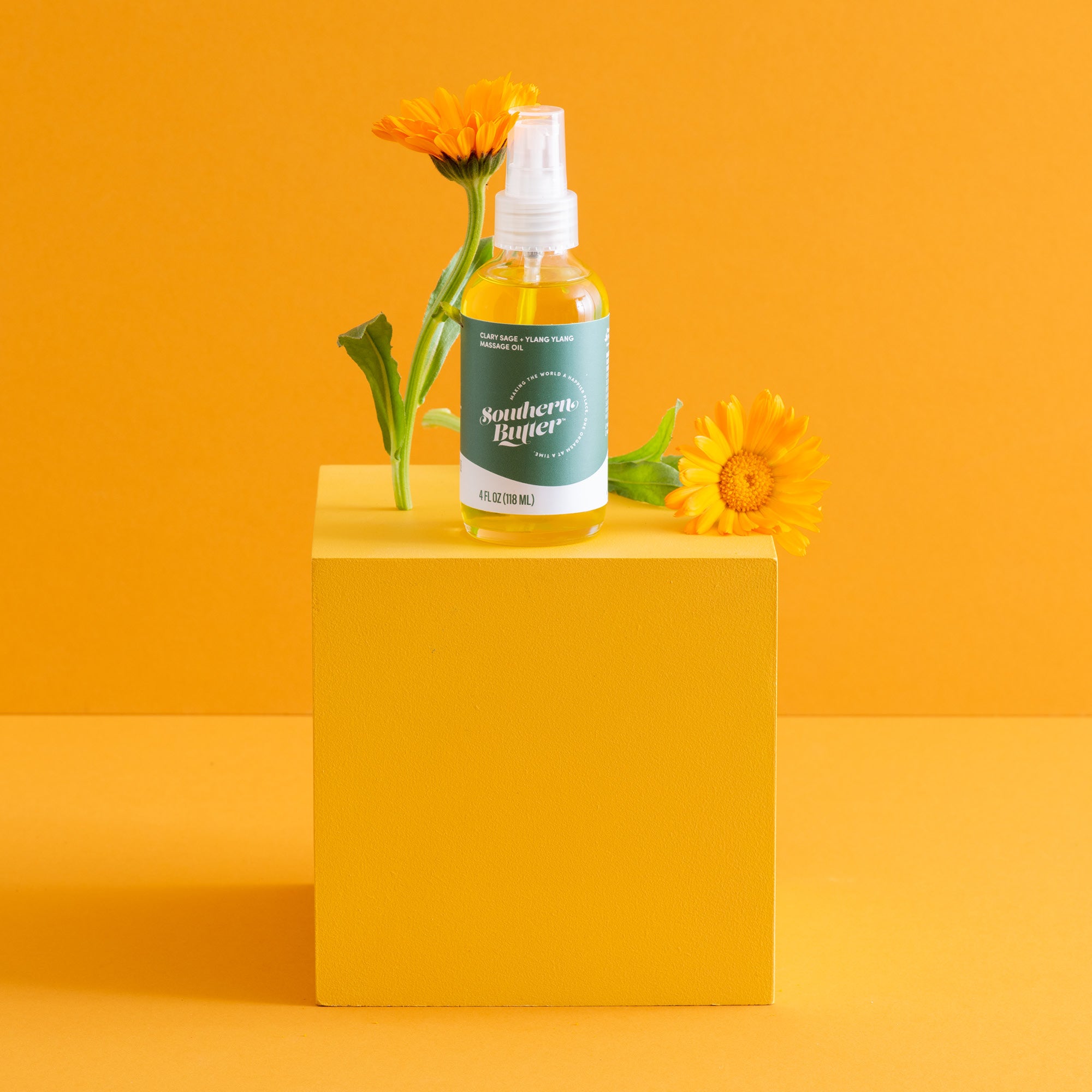 Southern Butter Massage Oil | Clary Sage – Green Goo
